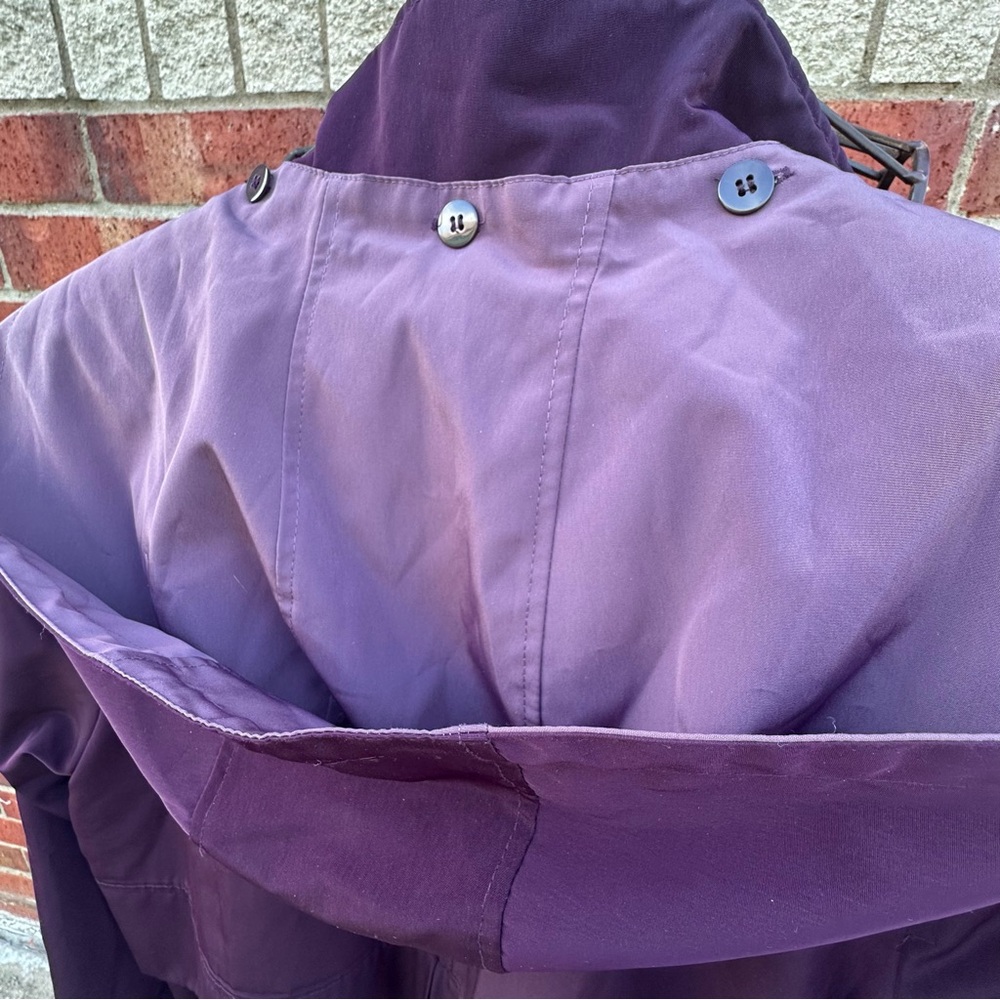 Fleet Street Trench Coat Full Length Maxi Outerwear Detach Liner Cape Hood 10 - Picture 12 of 17